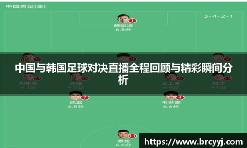 中国与韩国足球对决直播全程回顾与精彩瞬间分析